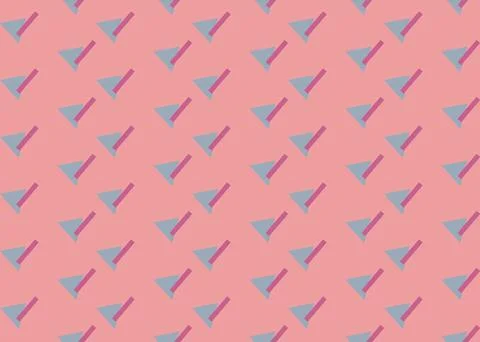 Vector seamless pattern, abstract texture background, repeating tiles, three  Stock-Illustration