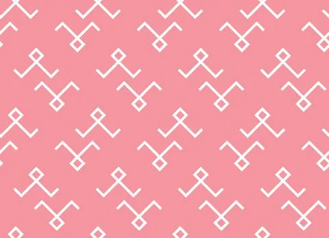 Vector seamless pattern, abstract texture background, repeating tiles, two co Stock Illustration