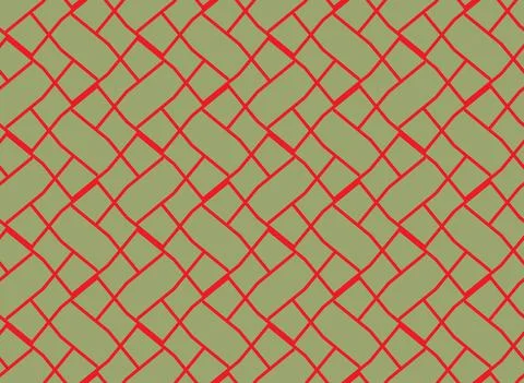 Vector seamless pattern, abstract texture background, repeating tiles, two co Stock Illustration