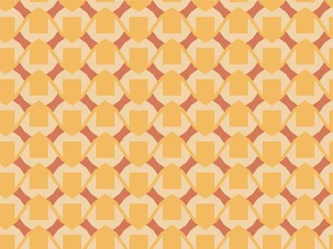 Vector seamless pattern, abstract texture background, repeating tiles, three  스톡 일러스트