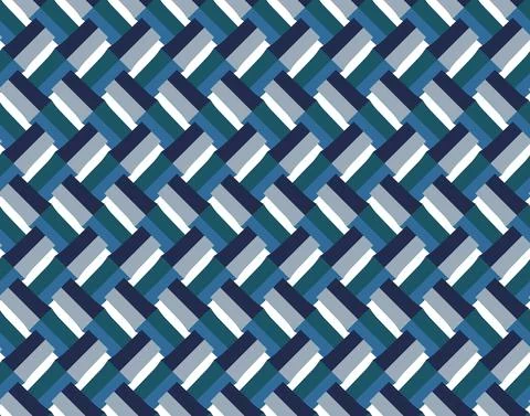 Vector seamless pattern, abstract texture background, repeating tiles, five c Illustrazione stock