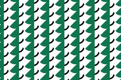 Vector seamless pattern, abstract texture background, repeating tiles, three  Stock Illustration