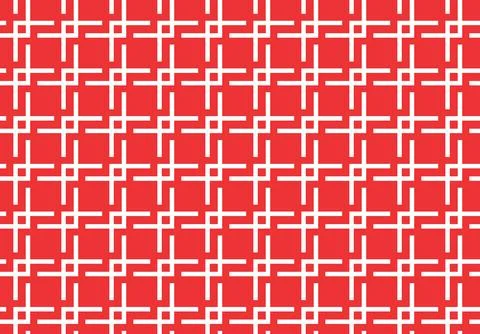 Vector seamless pattern, abstract texture background, repeating tiles, two co Illustrazione stock