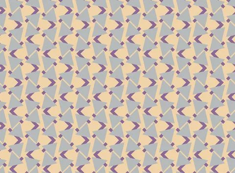 Vector seamless pattern, abstract texture background, repeating tiles, three  Illustrazione stock
