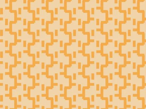 Vector seamless pattern, abstract texture background, repeating tiles, two co Stock Illustration