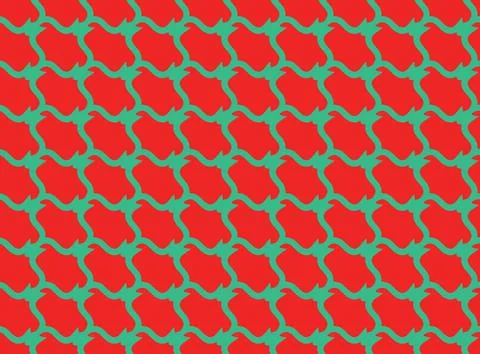 Vector seamless pattern, abstract texture background, repeating tiles, two co Illustrazione stock