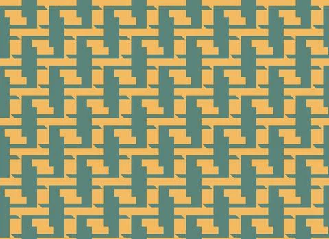 Vector seamless pattern, abstract texture background, repeating tiles, two co Illustrazione stock