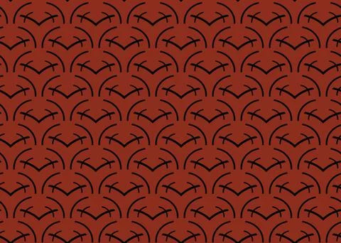 Vector seamless pattern, abstract texture background, repeating tiles, two co Illustrazione stock
