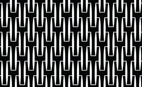 Vector seamless pattern, abstract texture background, repeating tiles, two co Illustrazione stock