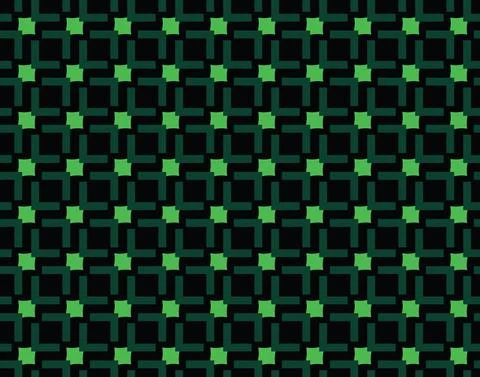 Vector seamless pattern, abstract texture background, repeating tiles, three  Stock Illustration