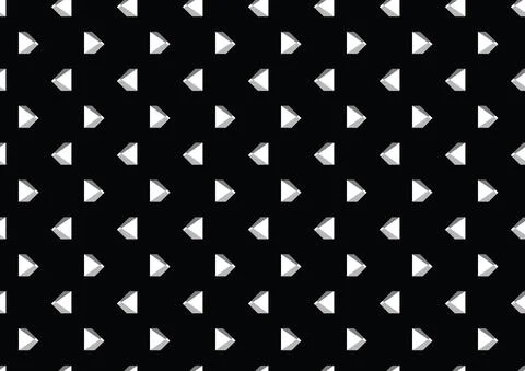 Vector seamless pattern, abstract texture background, repeating tiles, three  Illustrazione stock