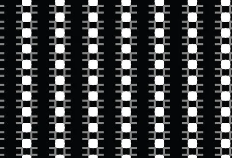 Vector seamless pattern, abstract texture background, repeating tiles, three  Illustrazione stock