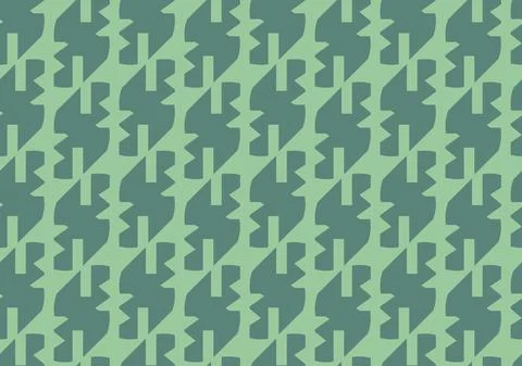 Vector seamless pattern, abstract texture background, repeating tiles, two co Stock Illustration