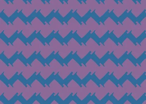 Vector seamless pattern, abstract texture background, repeating tiles, two co Illustrazione stock