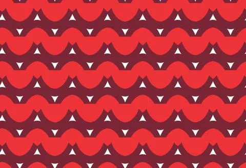Vector seamless pattern, abstract texture background, repeating tiles, three  Stock Illustration