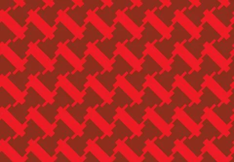 Vector seamless pattern, abstract texture background, repeating tiles, two co Stock Illustration