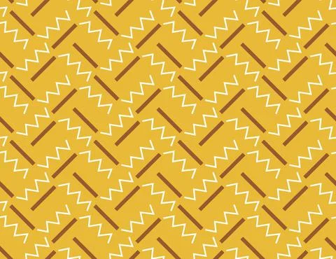 Vector seamless pattern, abstract texture background, repeating tiles, three  Stock Illustration
