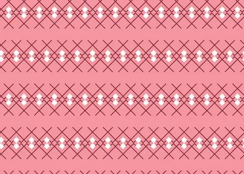 Vector seamless pattern, abstract texture background, repeating tiles, three  Illustrazione stock
