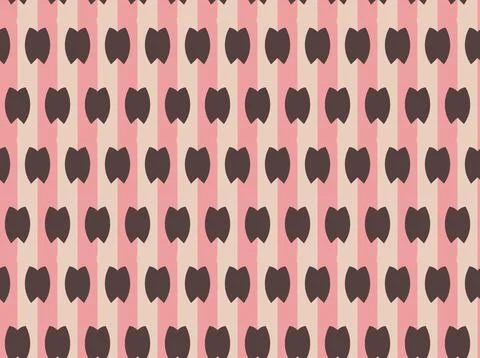 Vector seamless pattern, abstract texture background, repeating tiles, three  Illustrazione stock