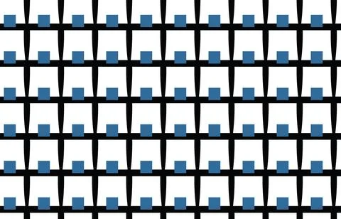 Vector seamless pattern, abstract texture background, repeating tiles, three  Illustrazione stock