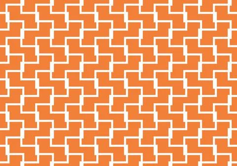 Vector seamless pattern, abstract texture background, repeating tiles, two co Stock Illustration