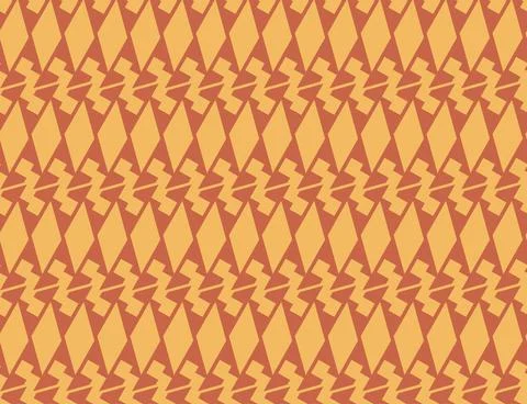 Vector seamless pattern, abstract texture background, repeating tiles, two co Stock Illustration