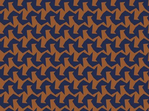 Vector seamless pattern, abstract texture background, repeating tiles, two co Stock Illustration