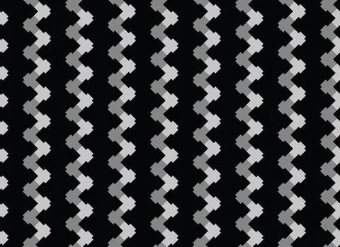 Vector seamless pattern, abstract texture background, repeating tiles, three  Illustrazione stock