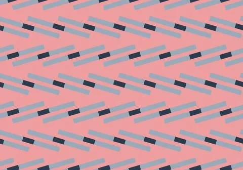 Vector seamless pattern, abstract texture background, repeating tiles, three  Stock Illustration