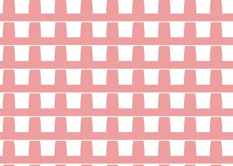 Vector seamless pattern, abstract texture background, repeating tiles, two co Illustrazione stock