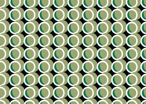 Vector seamless pattern, abstract texture background, repeating tiles, four c Illustrazione stock