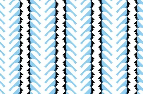 Vector seamless pattern, abstract texture background, repeating tiles, three  Stock Illustration