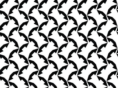 Vector seamless pattern, abstract texture background, repeating tiles, two co Stock Illustration