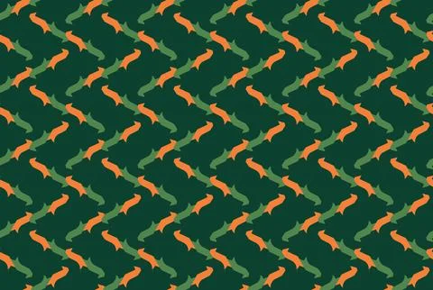 Vector seamless pattern, abstract texture background, repeating tiles, three  Illustrazione stock