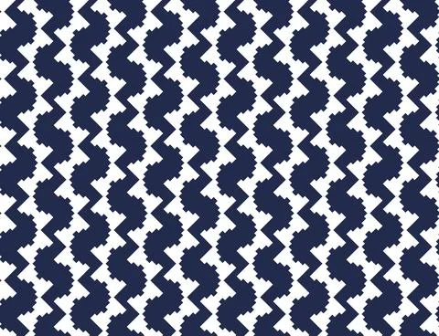 Vector seamless pattern, abstract texture background, repeating tiles, two co Illustrazione stock