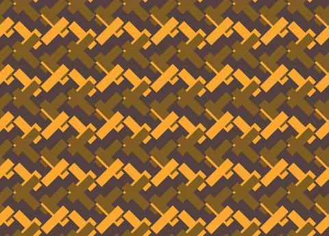 Vector seamless pattern, abstract texture background, repeating tiles, three  Illustrazione stock