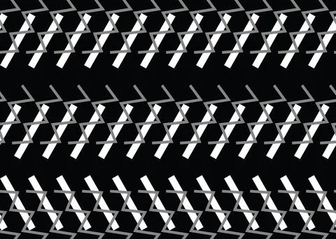 Vector seamless pattern, abstract texture background, repeating tiles, three  스톡 일러스트