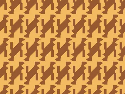 Vector seamless pattern, abstract texture background, repeating tiles, two co Illustrazione stock