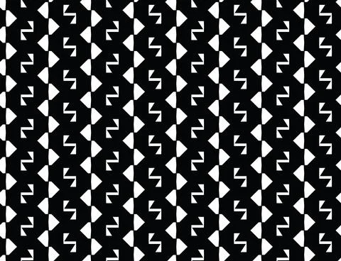Vector seamless pattern, abstract texture background, repeating tiles, two co Illustrazione stock
