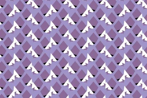 Vector seamless pattern, abstract texture background, repeating tiles, four c 스톡 일러스트