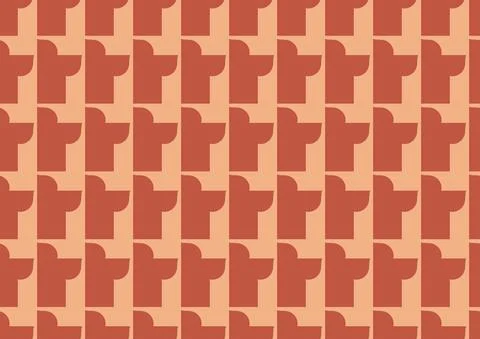 Vector seamless pattern, abstract texture background, repeating tiles, two co Stock Illustration