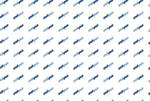 Vector seamless pattern, abstract texture background, repeating tiles, three  Illustrazione stock