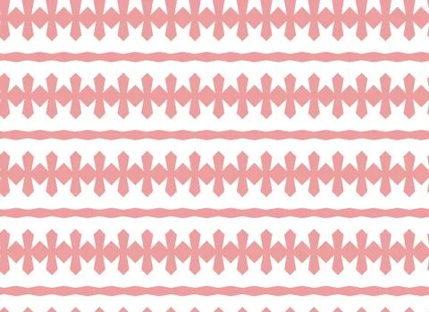 Vector seamless pattern, abstract texture background, repeating tiles, two co Illustrazione stock