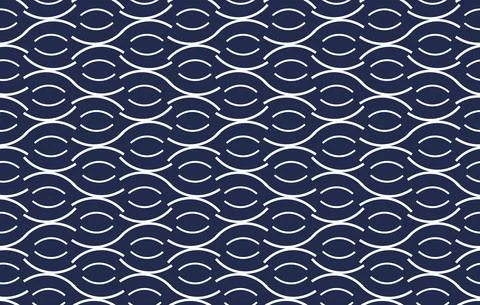 Vector seamless pattern, abstract texture background, repeating tiles, two co Stock Illustration