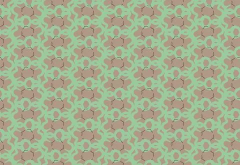 Vector seamless pattern, abstract texture background, repeating tiles, three  스톡 일러스트