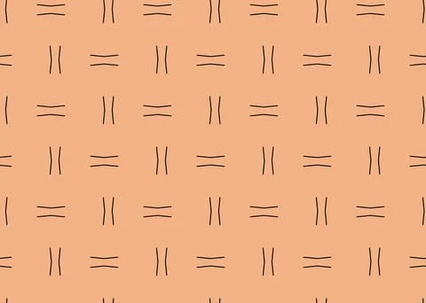 Vector seamless pattern, abstract texture background, repeating tiles, two co Illustrazione stock