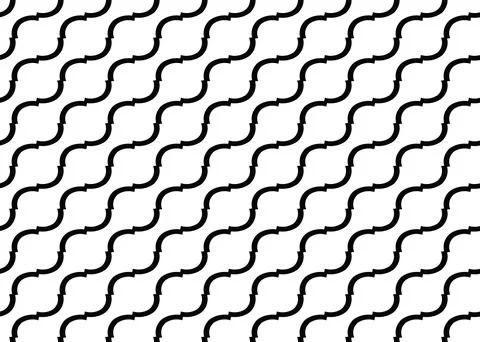 Vector seamless pattern, abstract texture background, repeating tiles, two co Stock Illustration