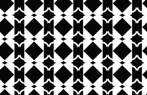 Vector seamless pattern, abstract texture background, repeating tiles Stock Illustration