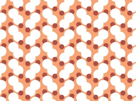 Vector seamless pattern, abstract texture background, repeating tiles Stock Illustration