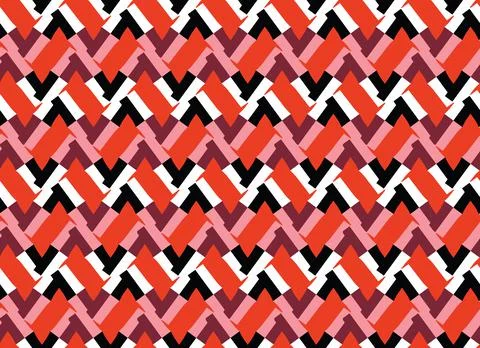 Vector seamless pattern, abstract texture background, repeating tiles Illustrazione stock